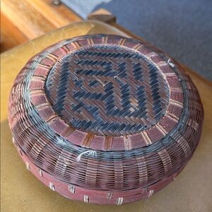 Vintage Japanese Sewing Basket